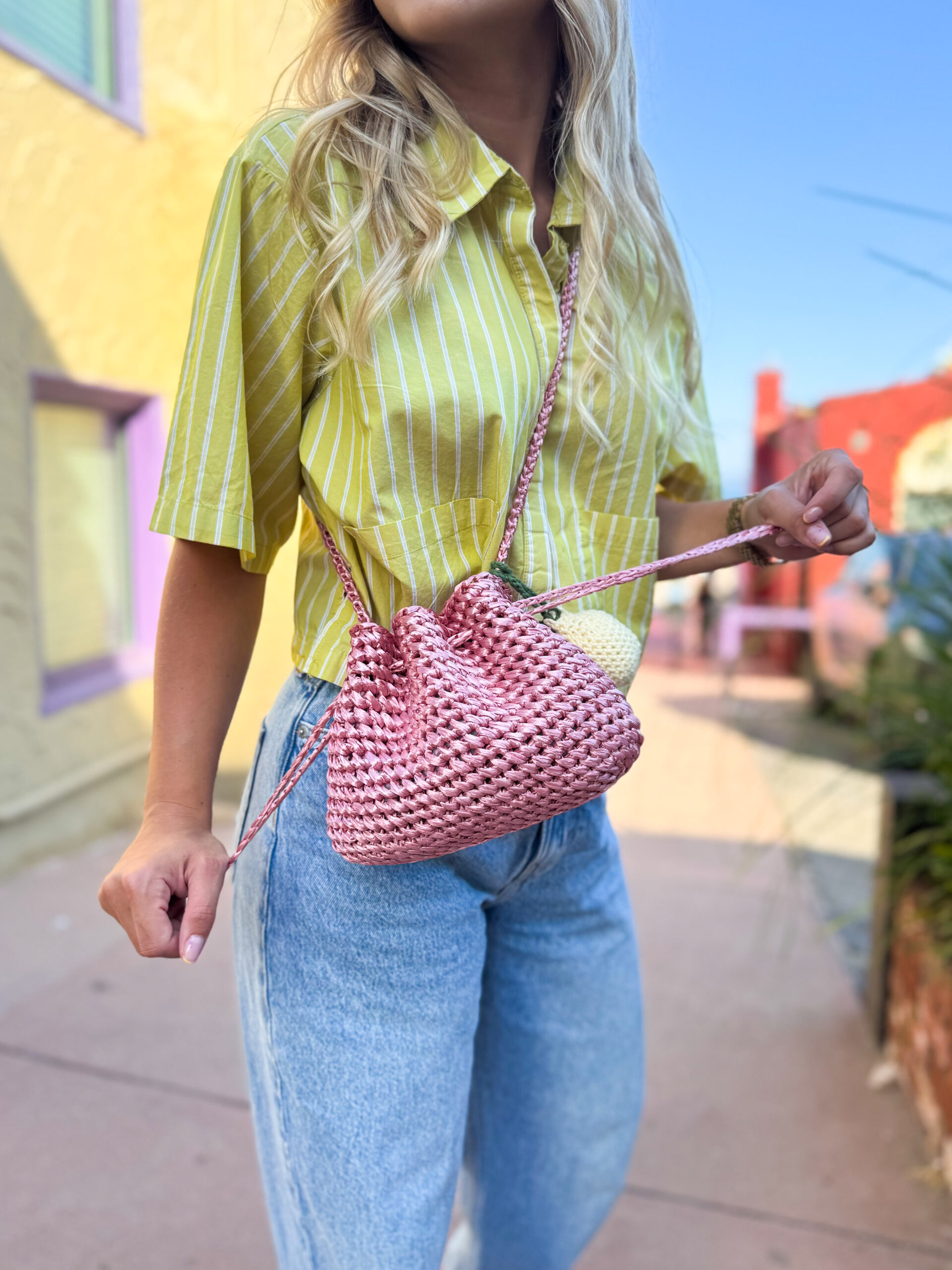 Torebka z rafii Torebka z rafii